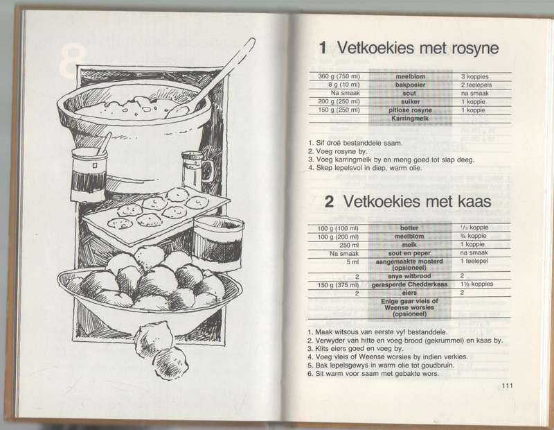 ONTBYTRESEPTE - ERINA BEZUIDENHOUT (2 DE DRUK 1974)