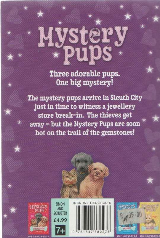 MYSTERY PUPS DOGGY DETECTIVES - DIAMOND DOGS JADIE MELLAR (2009)