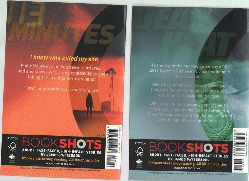 ELEVEN SOFT COVER JAMES PATTERSON BOOK SHOTS