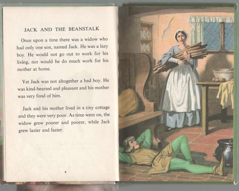 JACK AND THE BEANSTALK - LADYBIRD , VERA SOUTHGATE (1965)