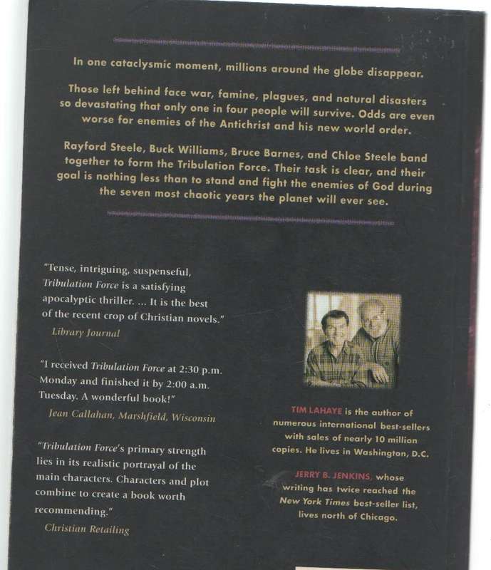 TRIBULATION FORCE - TIM LAHAYE & JERRY B JENKINS (1 ST EDITION 1998)