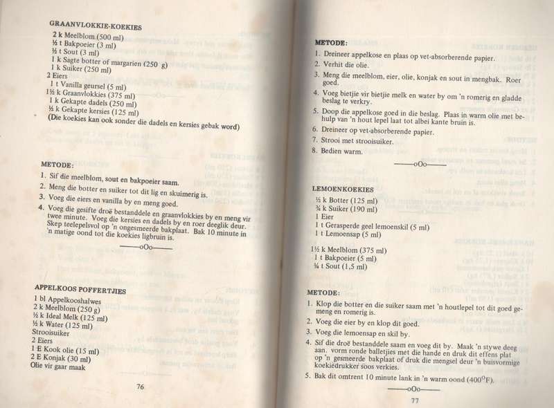 GOUDVELDSE-OPLEIDINGSENTRUM / GOLDFIELDS TRAINING CENTRE WELKOM (OLD) RECIPE BOOK