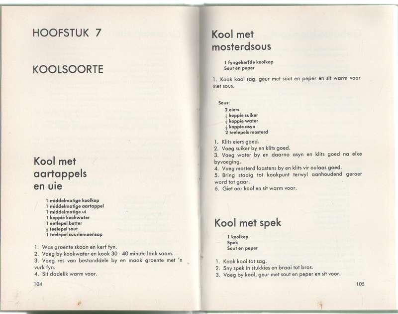 SLAAI-EN GROENTE-RESEPTE - ERINA BEZUIDENHOUT (2 DE DRUK 1974)