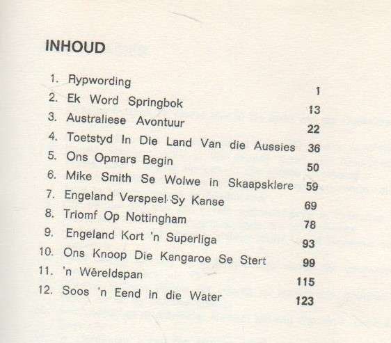 GRENS TOE - GRAEME POLLOCK (1969)