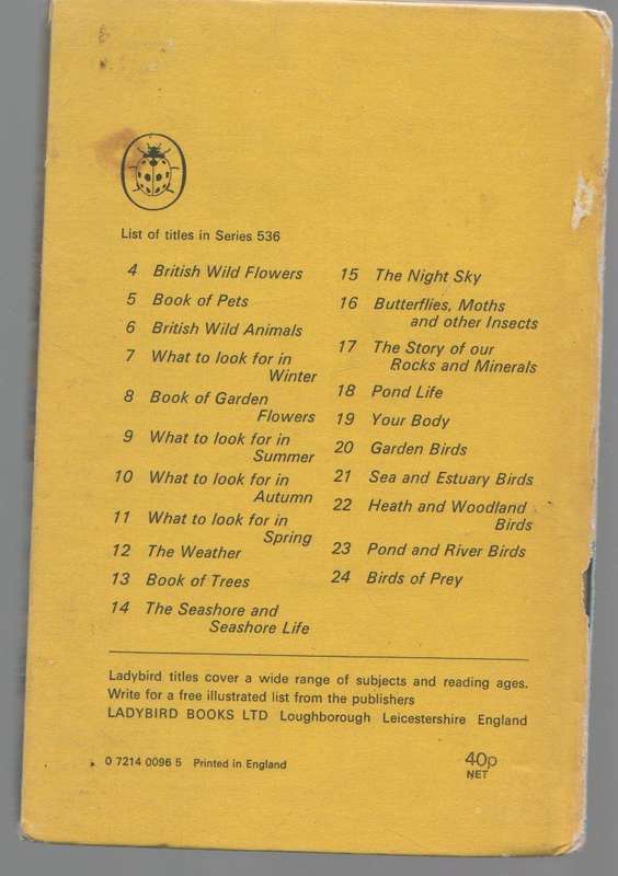 WHAT TO LOOK FOR IN WINTER, A LADYBIRD BOOK - 1959 E L GRANT WATSON