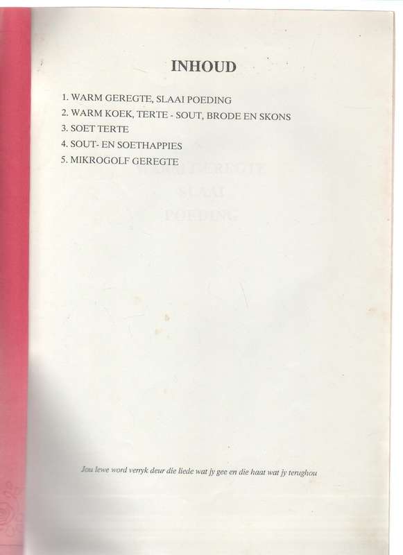 KITS RESEPTE - SUID-HEUWELS  LAERSKOOL JOHANNESBURG SUID (1990)