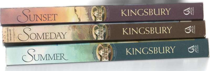 SUNRISE COLLECTION: SUNSET, SOMEDAY & SUMMER - KAREN KINGSBURY ( SUNRISE IS NOT INCLUDED)