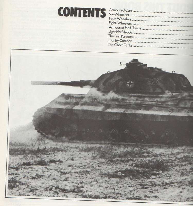 GERMAN TANKS & FIGHTING VEHICLES OF WORLD WAR II- CHRIS ELLIS & PETER CHAMBERLAIN (1976)
