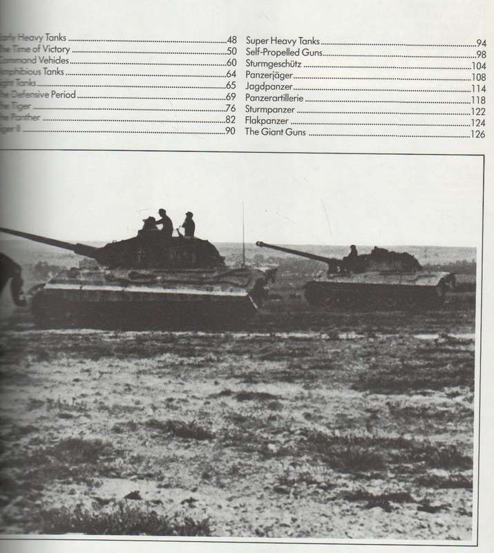 GERMAN TANKS & FIGHTING VEHICLES OF WORLD WAR II- CHRIS ELLIS & PETER CHAMBERLAIN (1976)