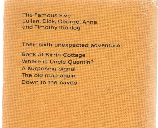 FIVE ON KIRRIN ISLAND AGAIN , NO 6 - ENID BLYTON (1978)