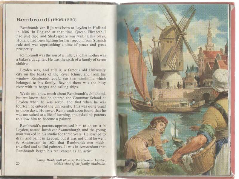 GREAT ARTISTS BOOK 1 - A LADYBIRD BOOK (1 ST PUBLISHED 1970)