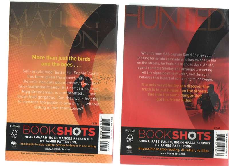 ELEVEN SOFT COVER JAMES PATTERSON BOOK SHOTS
