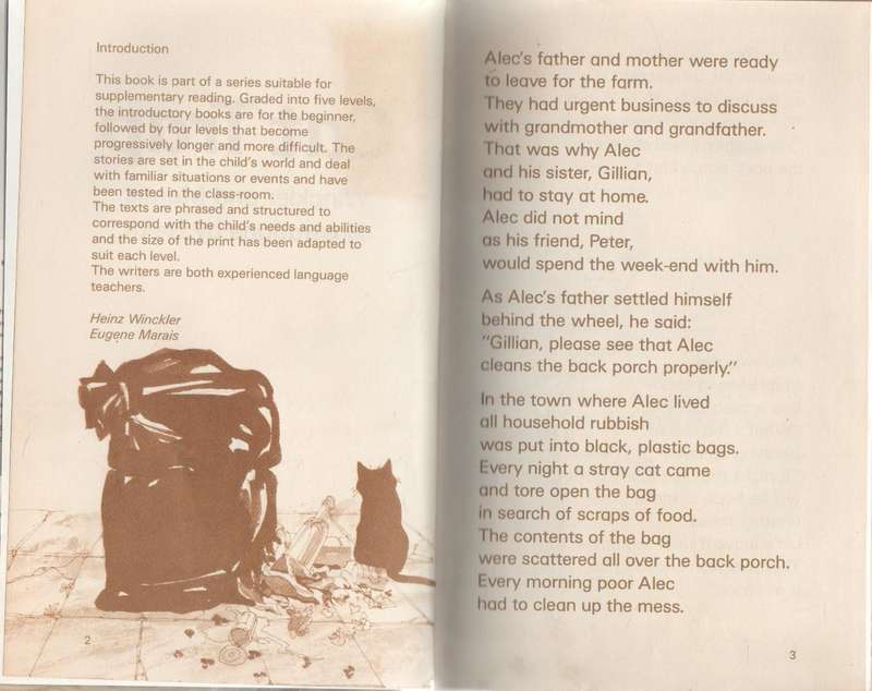 CAT TRAP , STAGE 3 - WINCKLER AND MARAIS (1 ST EDITION 1986)