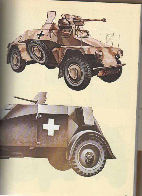 GERMAN TANKS & FIGHTING VEHICLES OF WORLD WAR II- CHRIS ELLIS & PETER CHAMBERLAIN (1976)