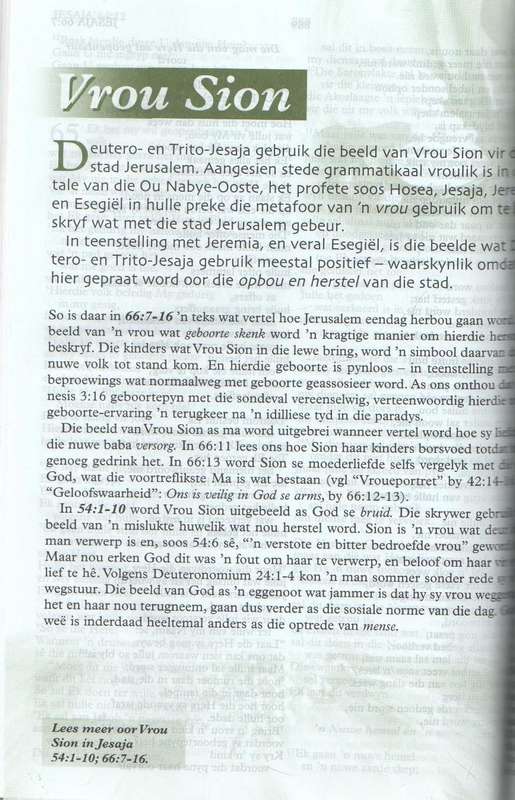 LEEFSTYL BYBEL VIR VROUE - REDIGERING EN VERTALING: ELZETTE HANSEN EN ESTELLE STEENKAMP (2009)