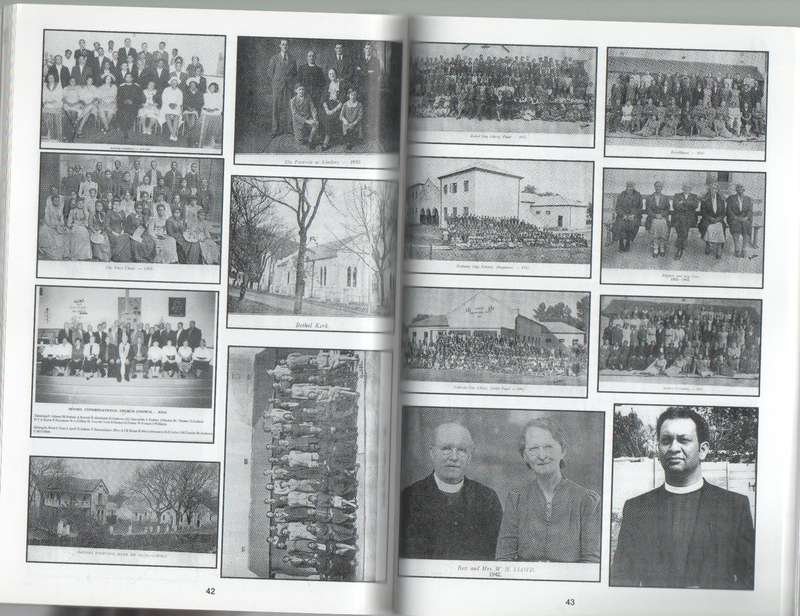 BETHEL CONGREGATIONAL CHURCH 1892 TO 2012 - EMERITUS PROFESSOR G H FREDERICKS