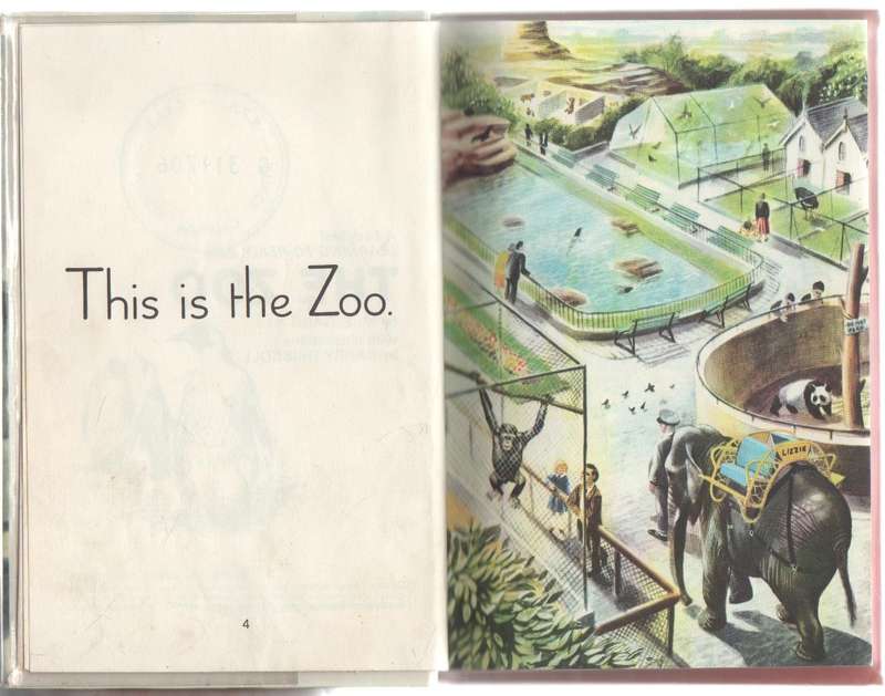 THE ZOO - M E GAGG N.F.U. - LADYBIRD LEARNING TO READ (1960)