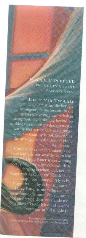 HARRY POTTER EN DIE GEVANGENE VAN AZKABAN - J K ROWLING (2 DE DRUK 2000)