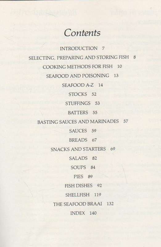 FREE FROM THE SEA , THE SEAFOOD COOKBOOK - LANNICE SNYMAN & ANNE KLARIE (2ND EDITION 1991)