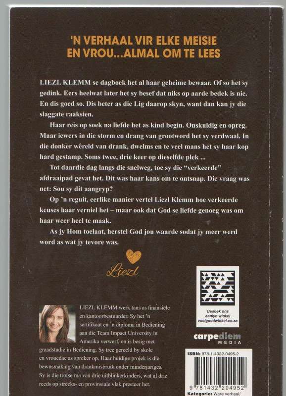 LIEF VIR LIEZL - LIEZL KLEMM (1 STE UITGAWE 2015)