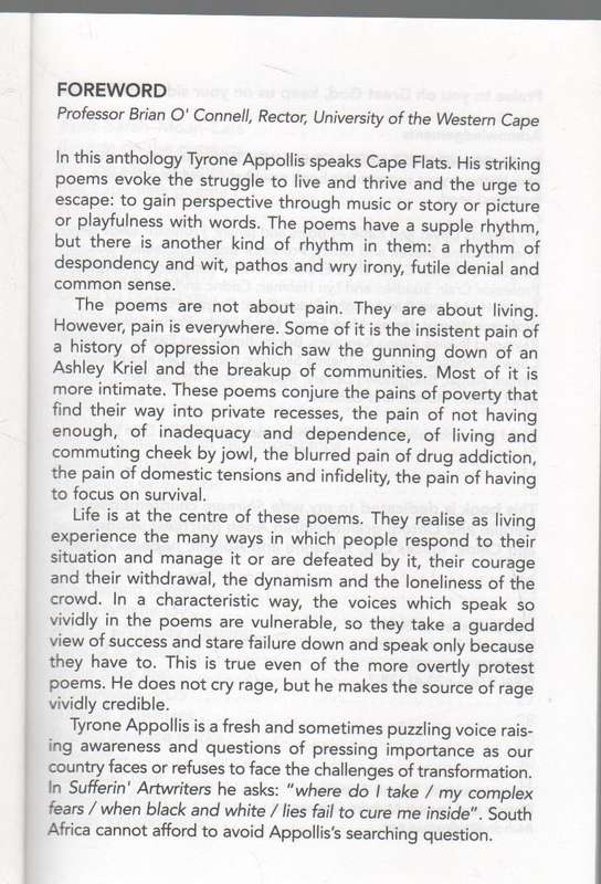 TRAIN TO MITCHELLS PLAIN - TYRONE APPOLLIS (1 ST PUBLISHED 2008)