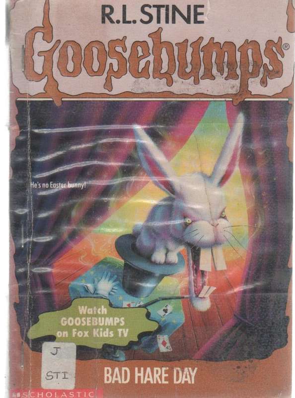 GOOSEBUMPS, BAD HARE DAY - R L STINE (1996 SCHOLASTIC)