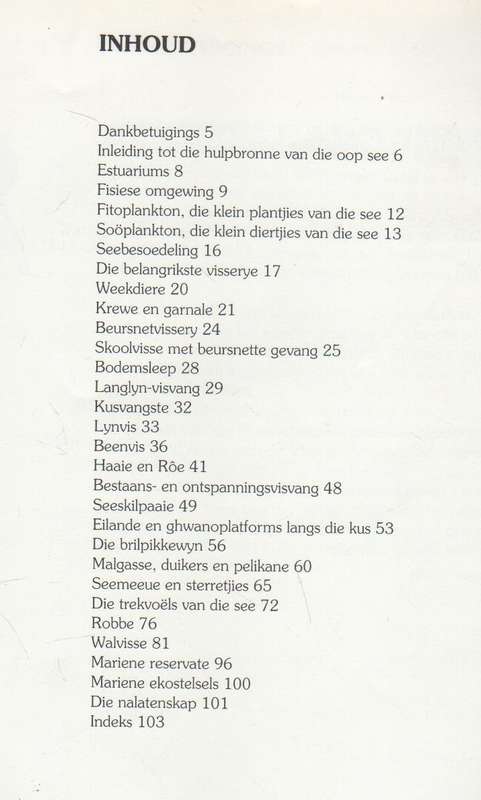 GEHEIME VAN DIE SEE - A I L PAYNE & R J M CRAWFORD