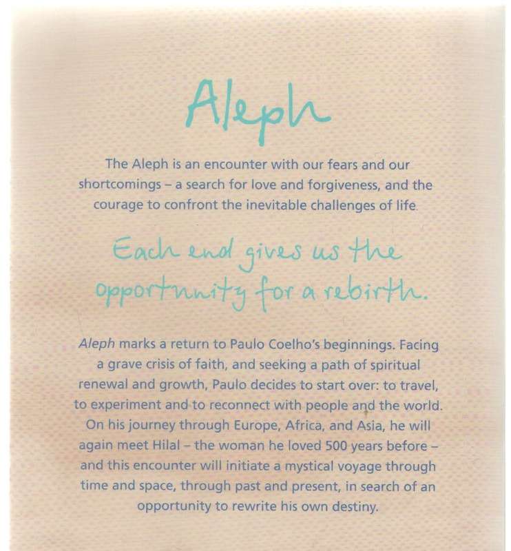 ALEPH - PAULO COELHO  (2011)