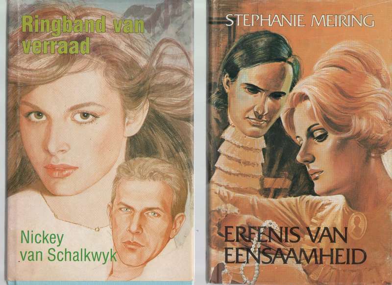 VIER HARDEBANDBOEKE: STEPHANIE MEIRING, NICKEY VAN SCHALKWYK, STEPHANIE MEIRING