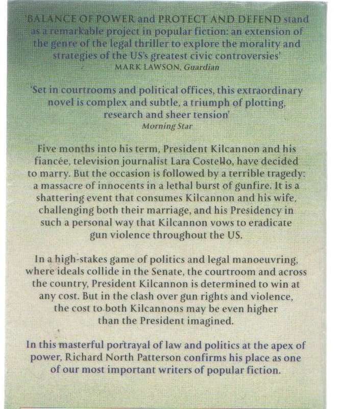 BALANCE OF POWER - RICHARD NORTH PATTERSON  (1 ST PUBLISHED 2003)