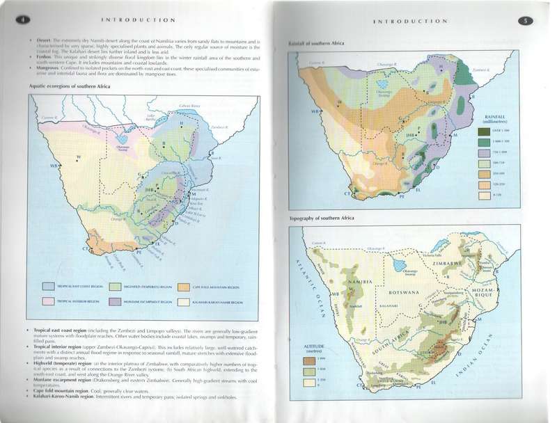 THE WILDLIFE OF SOUTHERN AFRICA, A FIELD GUIDE - VINCENT CARRUTHERS (1 ST EDT 1997)