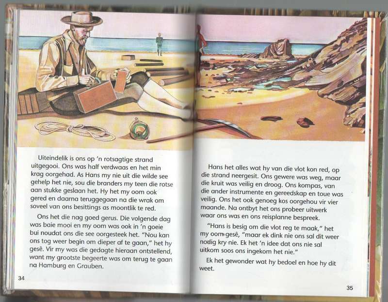 'N REIS NA DIE MIDDELPUNT VAN DIE AARDE - LADYBIRD KLASSIEKE KINDERVERHALE (1995?)