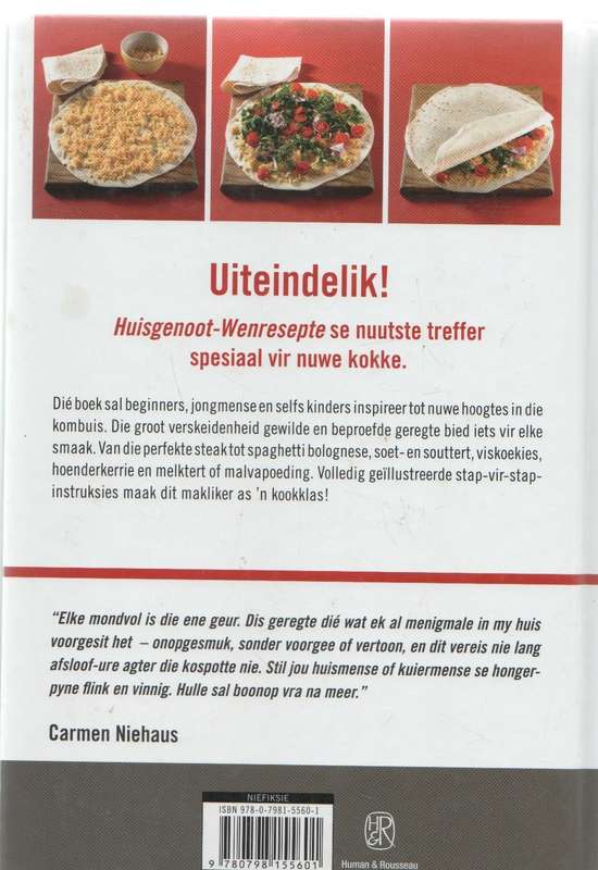 HUISGENOOT WENRESEPTE STAP VIR STAP - CARMEN NIEHAUS (1 STE UITGAWE 2012)