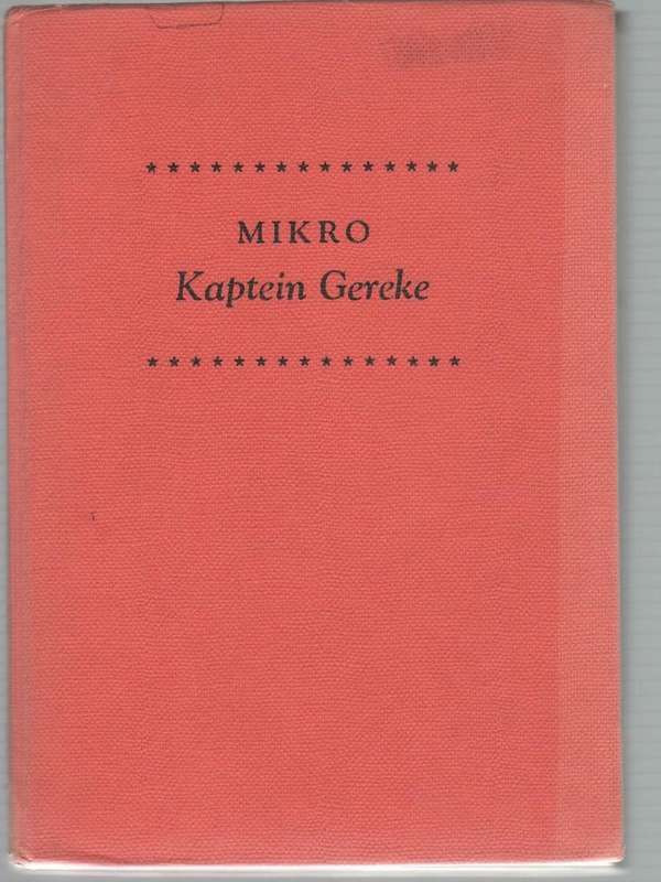 KAPTEIN GEREKE - MIKRO (9 DE DRUK 1965)