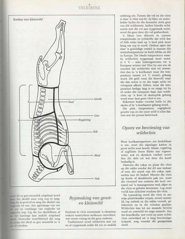 SUID-AFRIKAANSE WILDSGEREGTE - RINA PONT (1 STE UITGAWE 1991)
