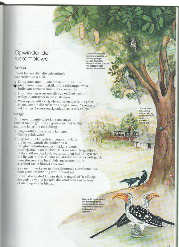 NASIONALE KRUGERWILDTUIN , WILDTUIN ERVARING - VOLKSKASBANK EN JACANA EDUCATION (1993)