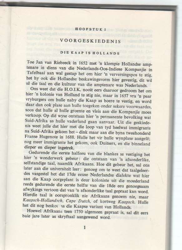 DIE AFRIKAANSE TAALBEWEGING - A G S MEIRING (OUD)