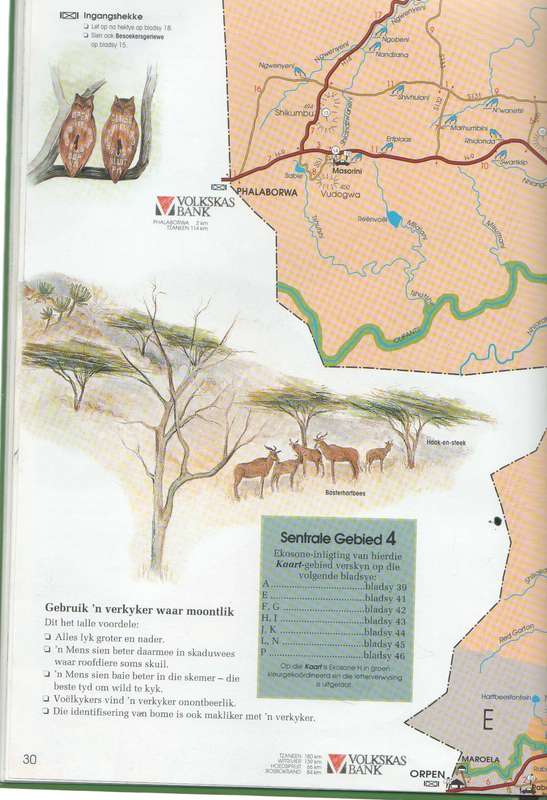 NASIONALE KRUGERWILDTUIN , WILDTUIN ERVARING - VOLKSKASBANK EN JACANA EDUCATION (1993)