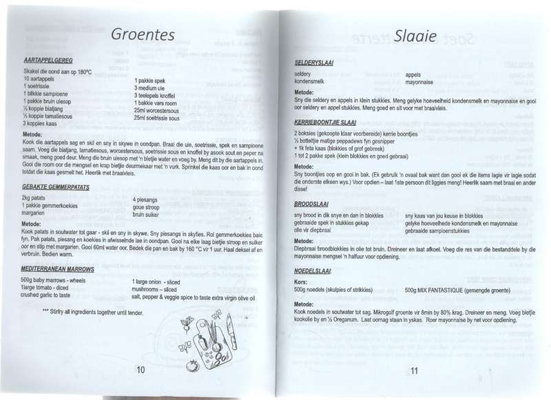 THREE RECIPE BOOKS: AND I THOUGHT I KNEW HOW TO BRAAI, AIDA  AND HOOGLAND