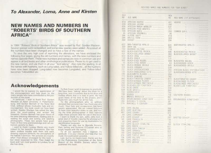 A BEGINNERS GUIDE TO OUR BIRDS , A WILDLIFE HANDBOOK - J O OLIVER (REPRINT 1986)