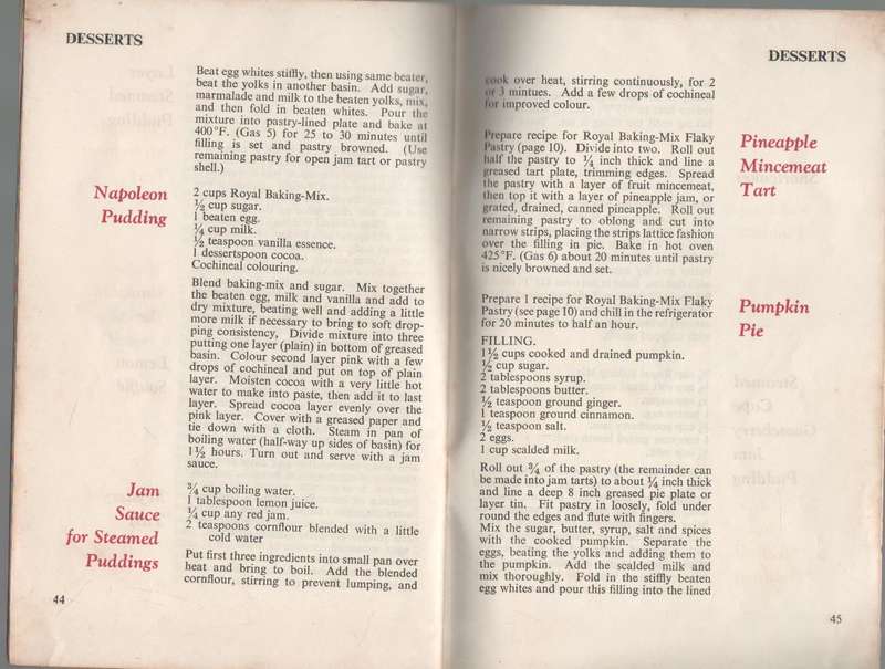 ROYAL'S BAKING-MIX EASY AS A, B, C  (OLD)