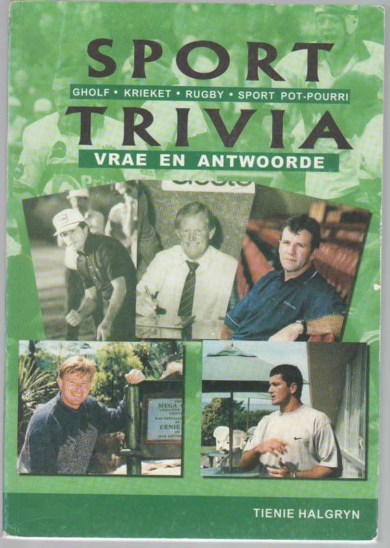 SPORT TRIVIA VRAE EN ANTWOORDE - TIENIE HALGRYN