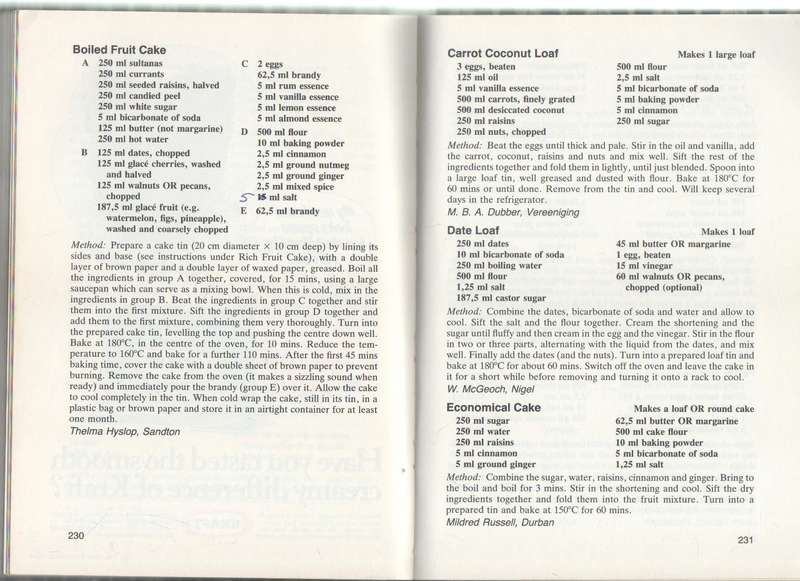 COOKING WITH THE HOUSEWIVES' LEAGUE (1989) JOHANNESBURG HOUSEWIVES' LEAGUE OF SOUTH AFRICA