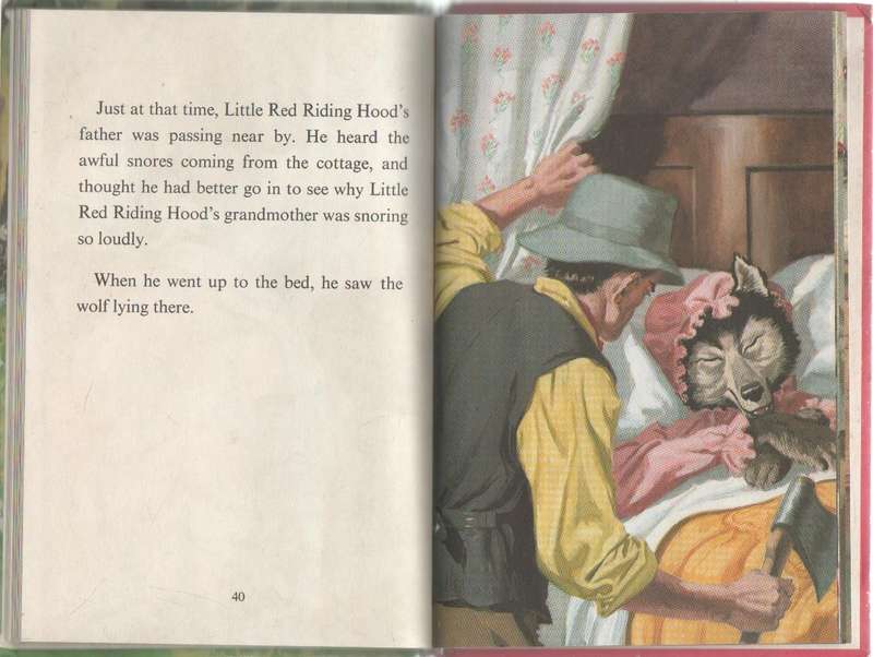 LITTLE RED RIDING HOOD - A LADYBIRD EASY READING BOOK (1972)