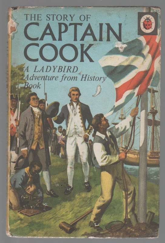 THE STORY OF CAPTAIN COOK , A LADYBIRD ADVENTURE FROM HISTORY (1958)