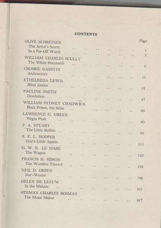 VELD -TRAILS AND PAVEMENTS - H C BOSMAN & C BREDELL (ApB 1952)