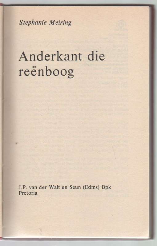 VIER HARDEBANDBOEKE: RINA VAN WYK, STEPHANIE MEIRING, NICOLINE VAN WYK & ELA SPENCE