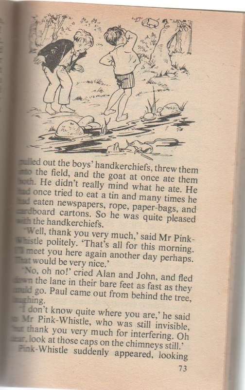 MR PINK-WHISTLE INTERFERES - ENID BLYTON (1970)