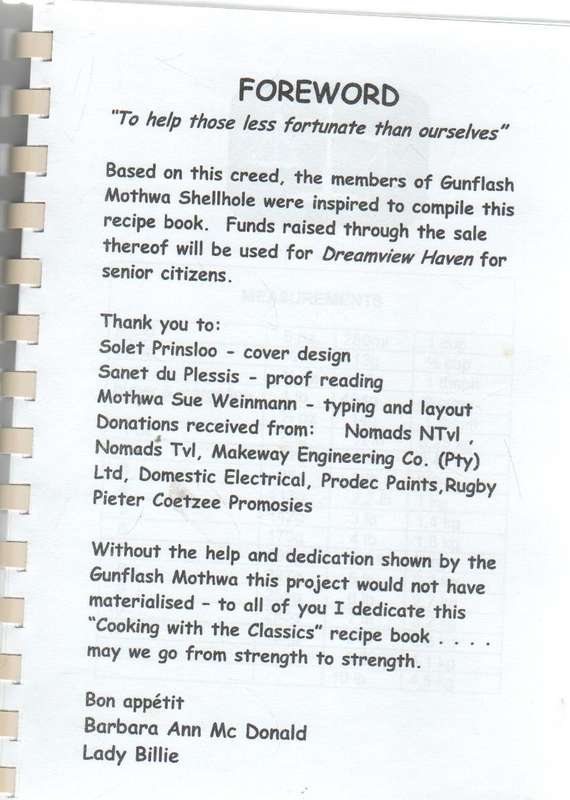 COOKING WITH THE CLASSICS - GUNFLASH MOTHWA SHELLHOLE