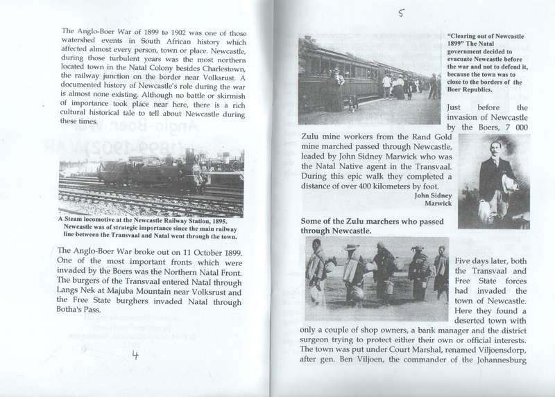 NEWCASTLE DURING THE ANGLO-BOER WAR - LOUIS EKSTEEN (2010)